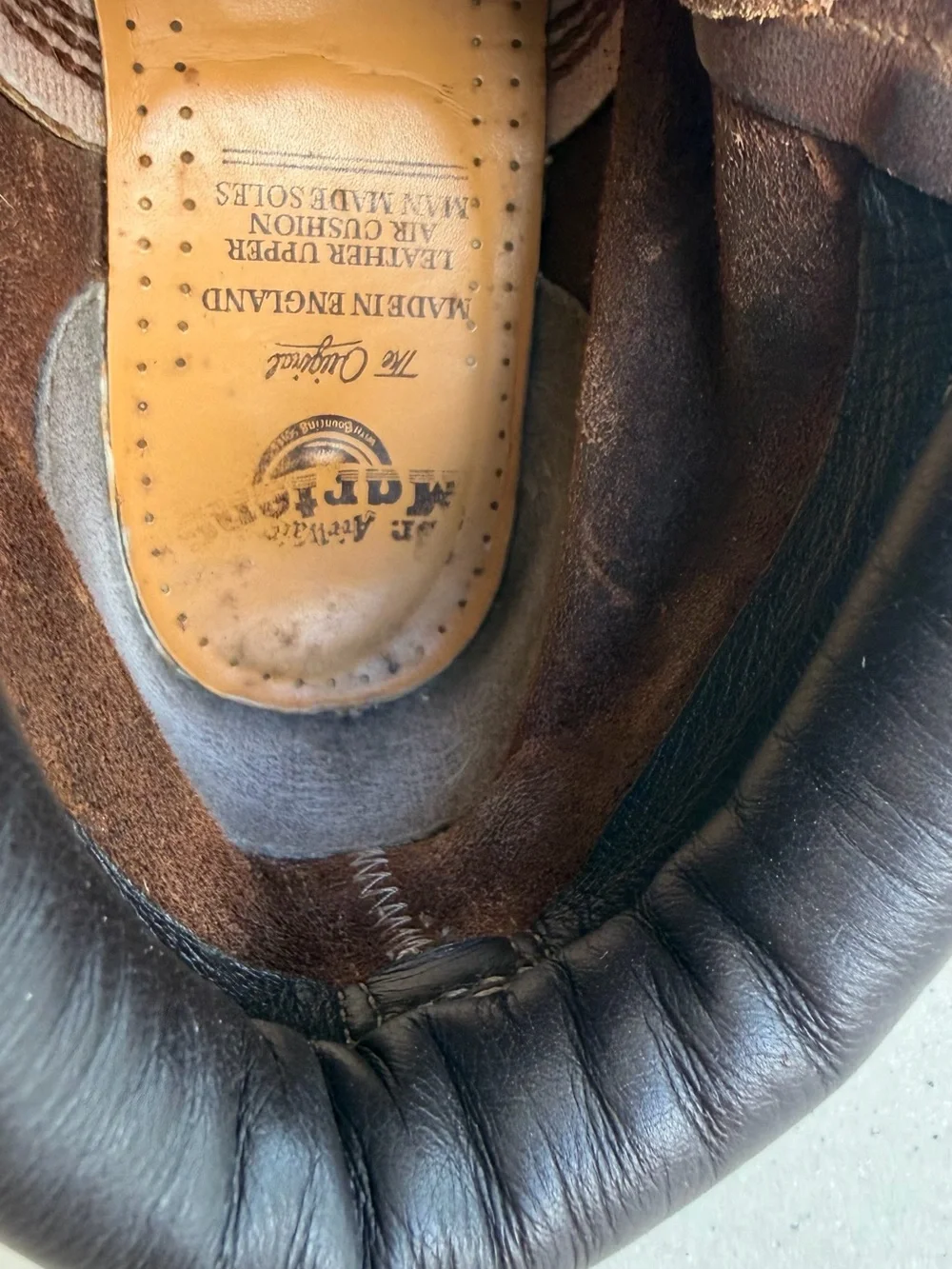 Vintage Dr Martens Ben 939 Men Boots Size UK 7, US 8~8.5, Women 9.5~10,England